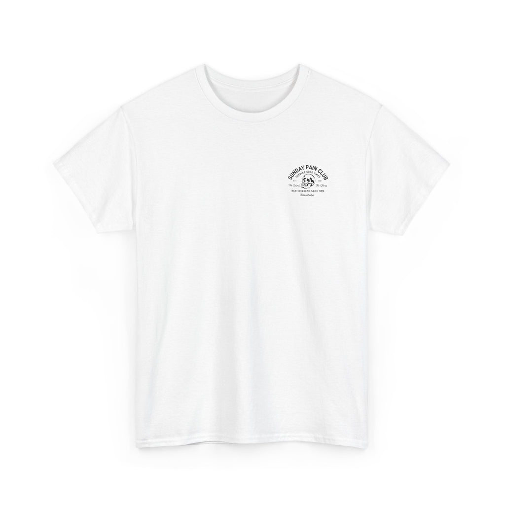 Sunday Pain Club White Shirt
