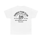 Sunday Pain Club Pastel T-Shirt – Natureholix Cycling Shirt – Studio-Aufnahme Rückseite