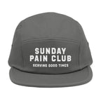 Sunday Pain Club Bold 5-Panel Cap – bestickte Cycling Cap von Natureholix (Ansicht 7)