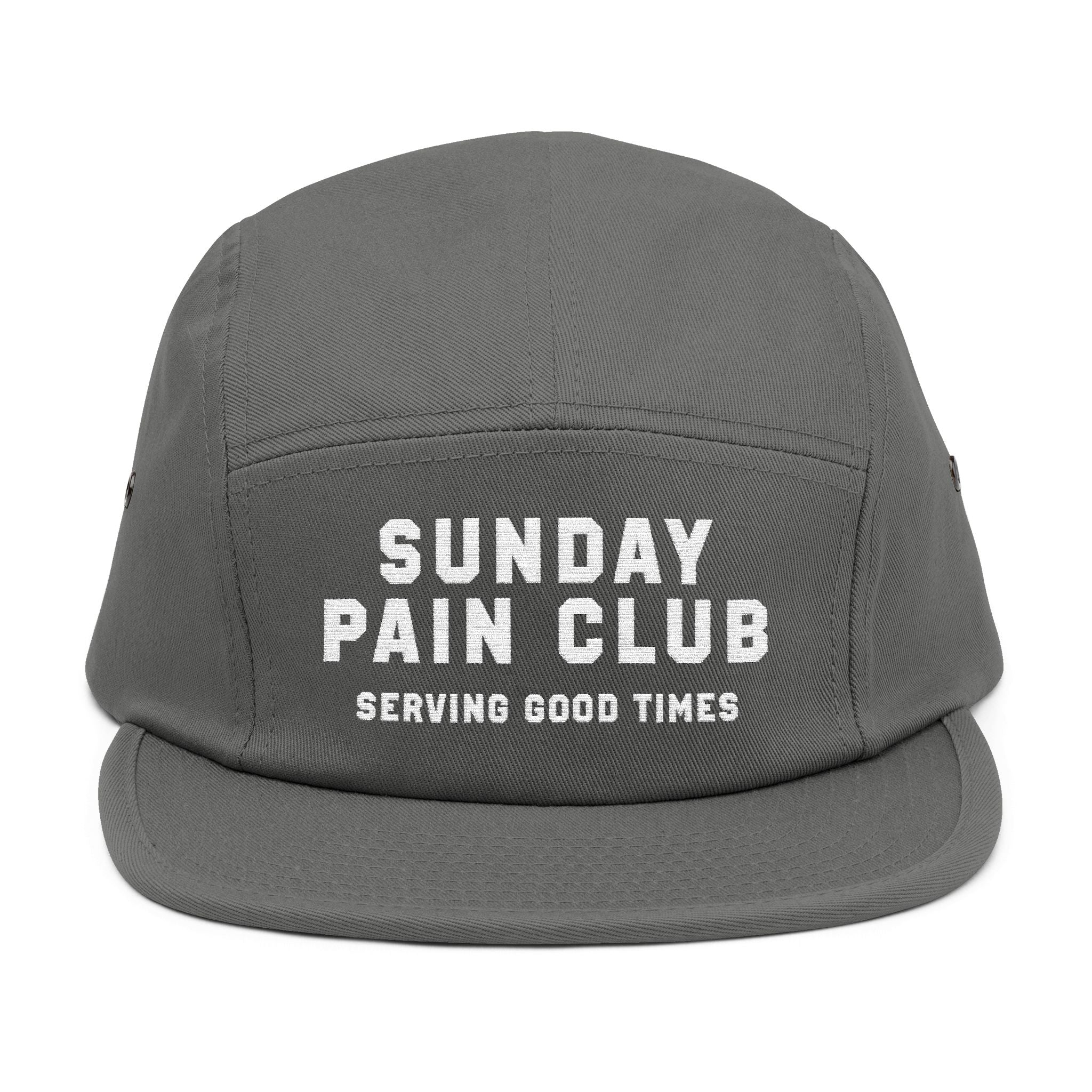 Sunday Pain Club Bold 5-Panel Cap – bestickte Cycling Cap von Natureholix (Ansicht 7)