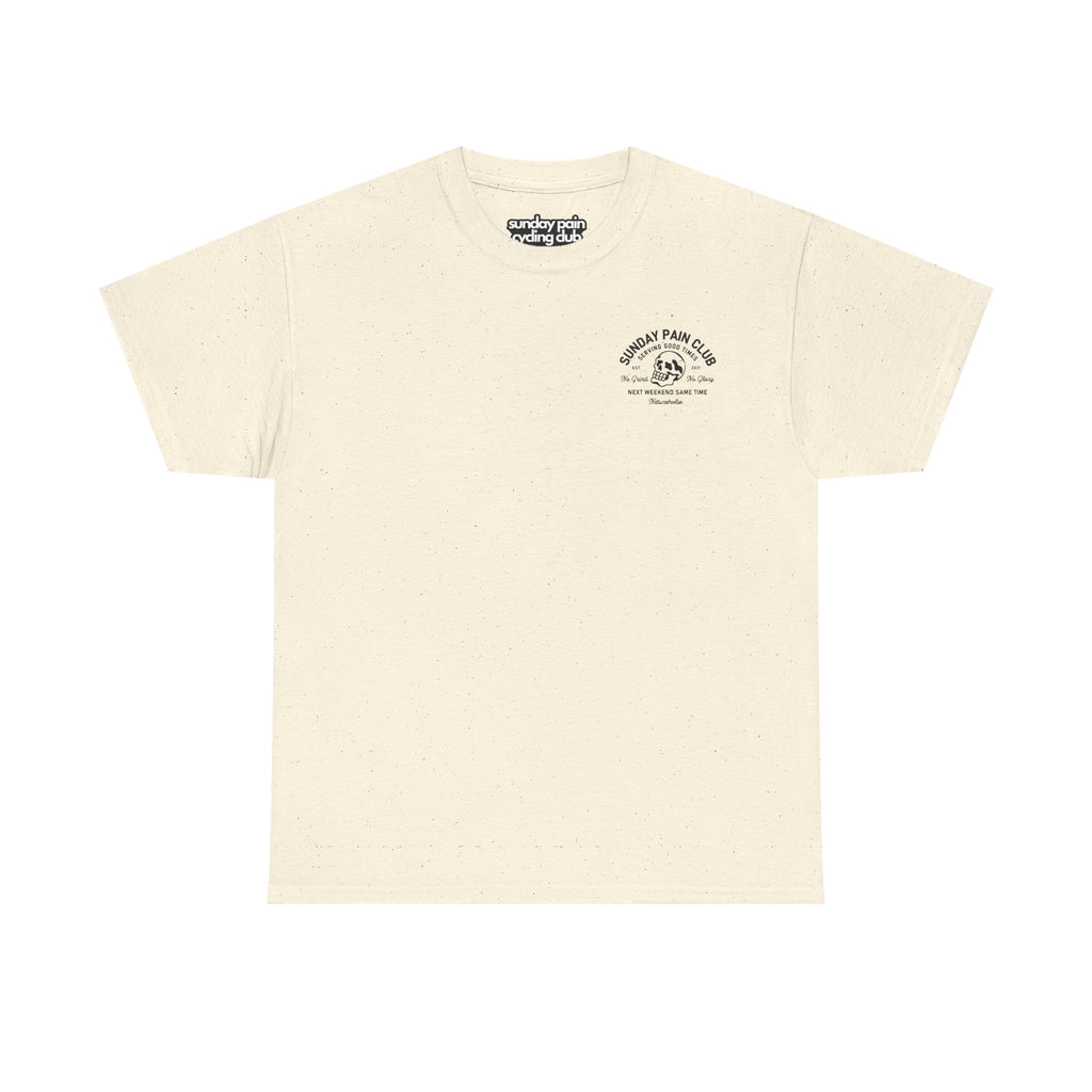 Sunday Pain Club Pastel T-Shirt – Natureholix Cycling Shirt – Frontansicht