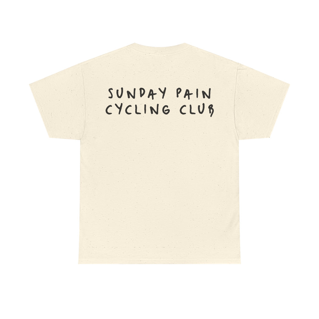 Natureholix Fine Tip T-Shirt Weiß – Cycling Shirt Herren – Print Close-up