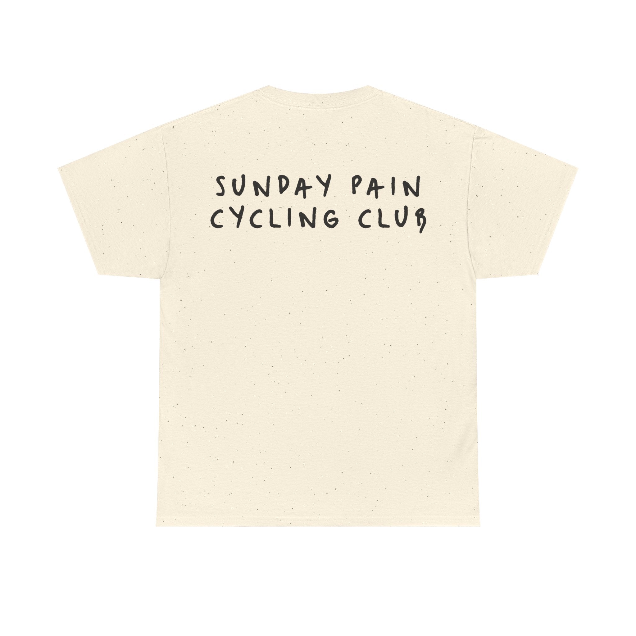 Natureholix Fine Tip T-Shirt Weiß – Cycling Shirt Herren – Print Close-up