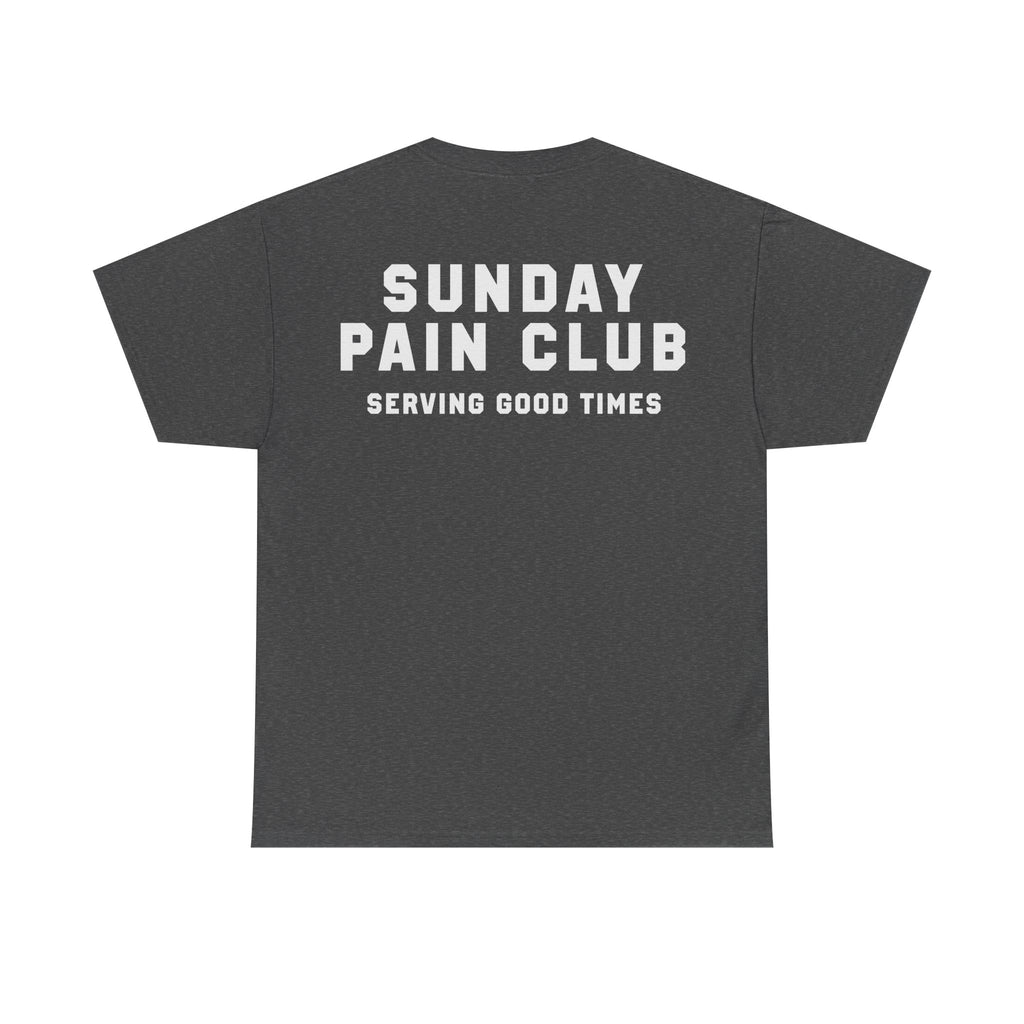 Sunday Pain Club Minimal T-Shirt – Cycling Shirt Herren Natureholix – Cycling Casual Wear getragen im Alltag