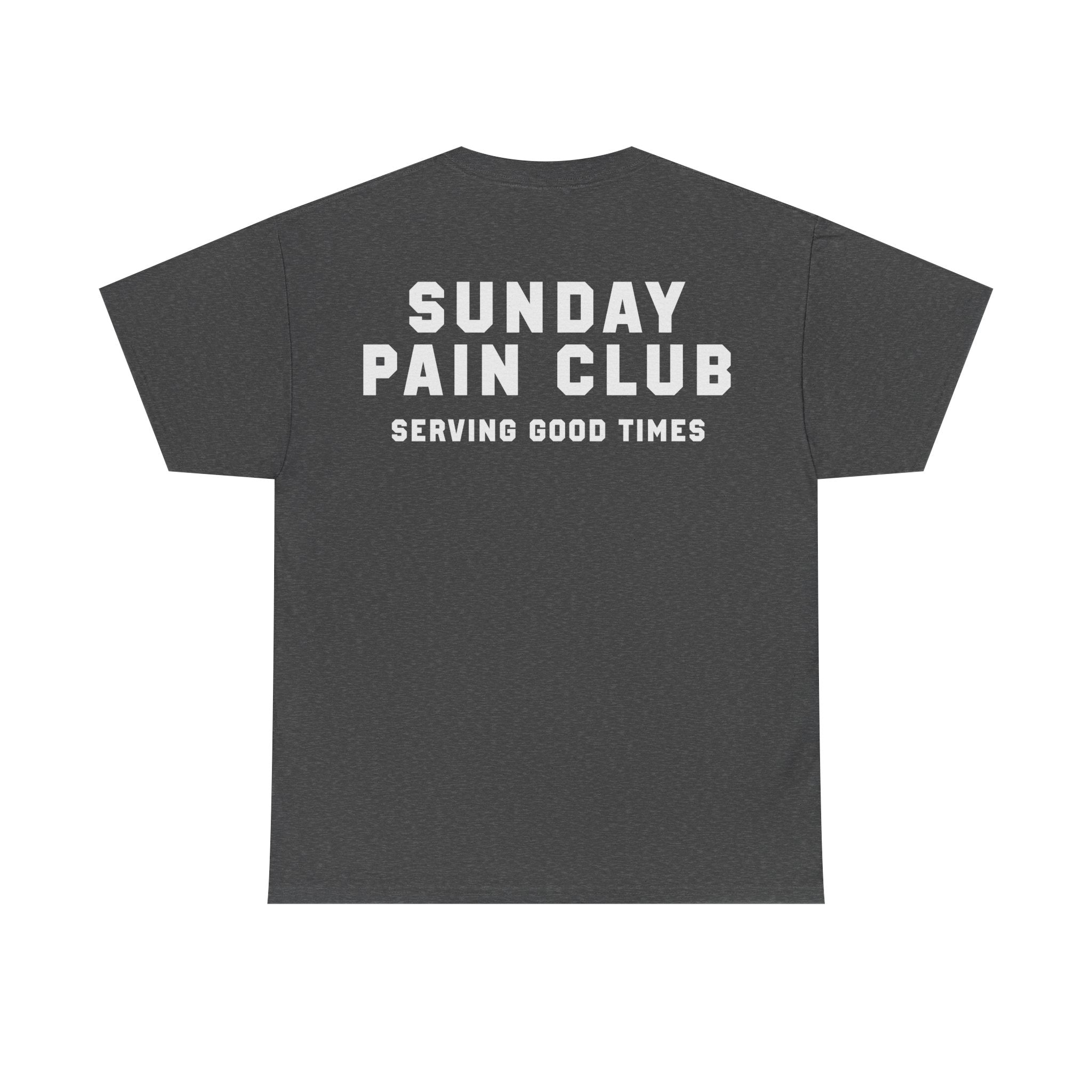 Sunday Pain Club Minimal T-Shirt – Cycling Shirt Herren Natureholix – Cycling Casual Wear getragen im Alltag