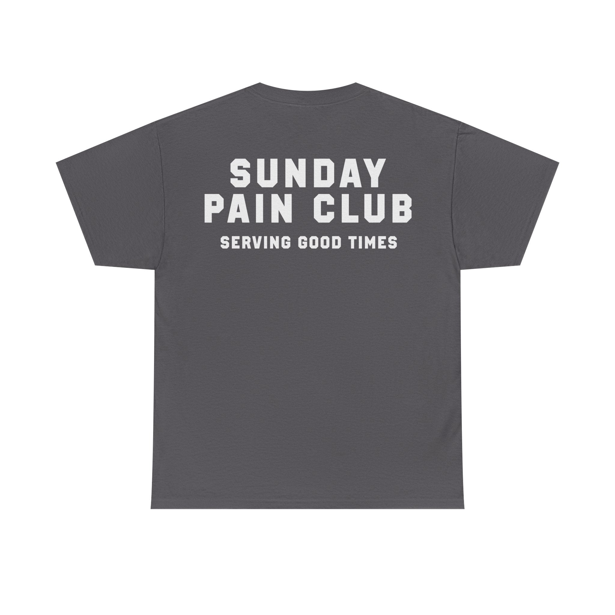 Sunday Pain Club Minimal T-Shirt – Cycling Shirt Herren Natureholix – Studio-Aufnahme Vorderseite