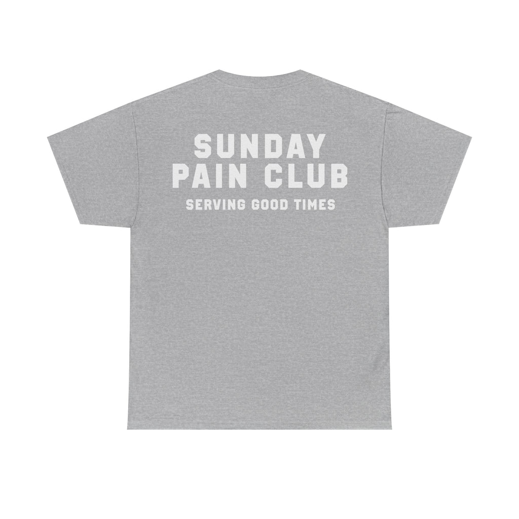 Sunday Pain Club Minimal T-Shirt – Cycling Shirt Herren Natureholix – Modelansicht im Lifestyle-Setting