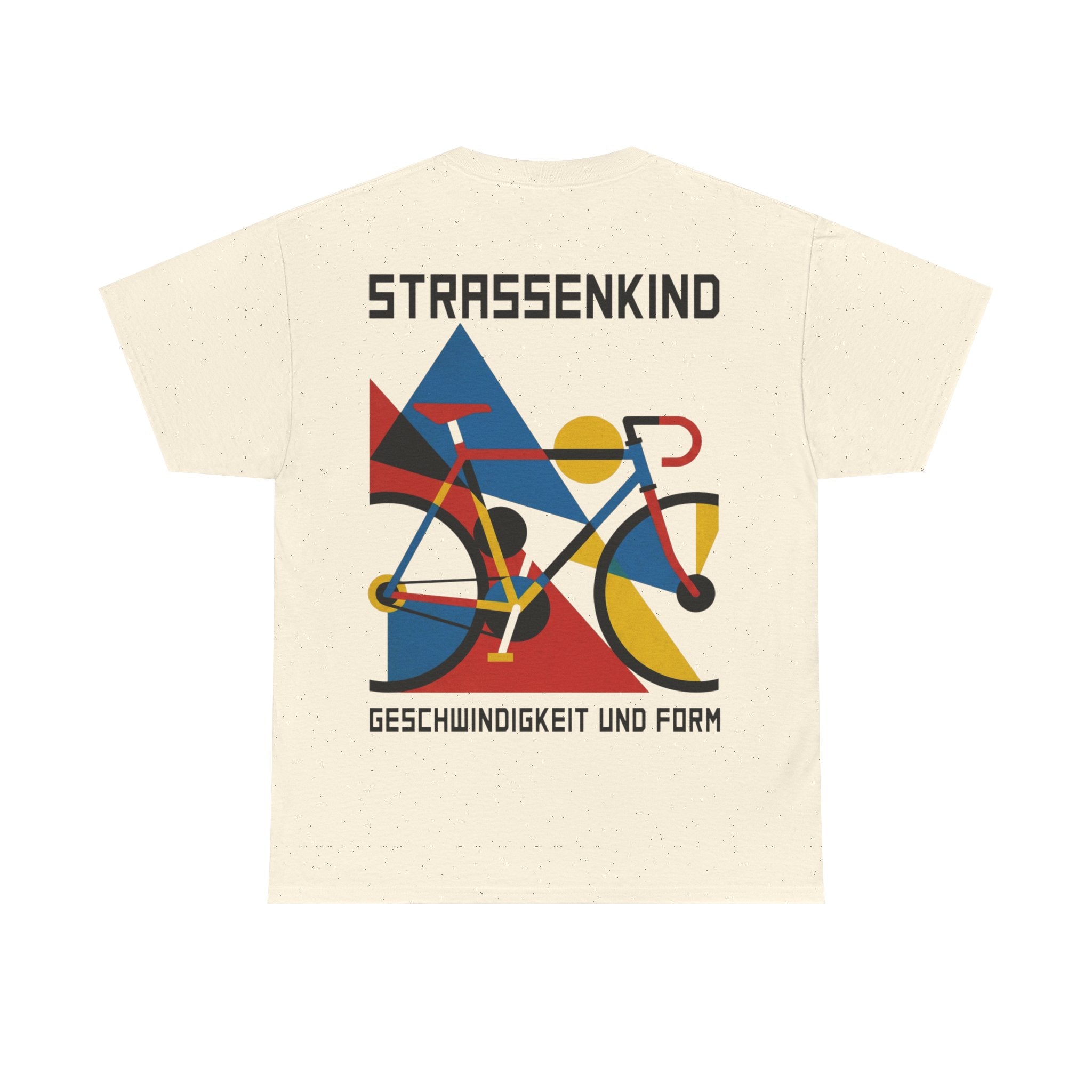 Natureholix Strassenkind T-Shirt – Rennrad Shirt Herren – Print Close-up