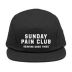 Sunday Pain Club Bold 5-Panel Cap – bestickte Cycling Cap von Natureholix (Ansicht 9)