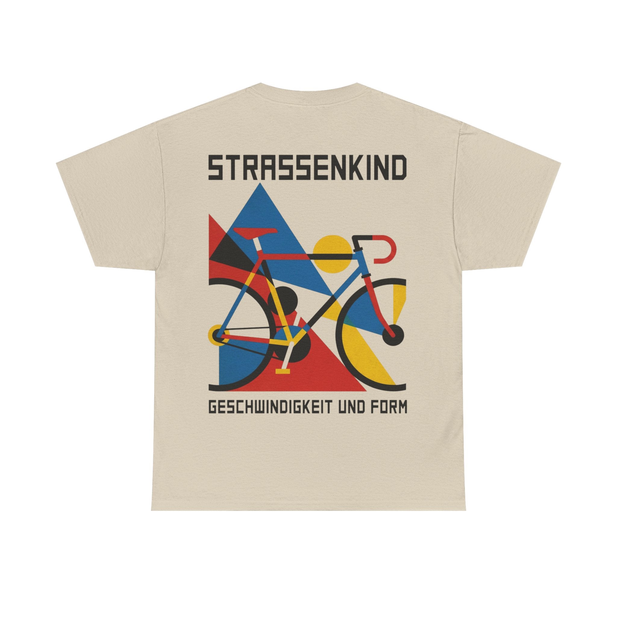 Natureholix Strassenkind T-Shirt – Rennrad Shirt Herren – Cycling Casual Wear getragen im Alltag
