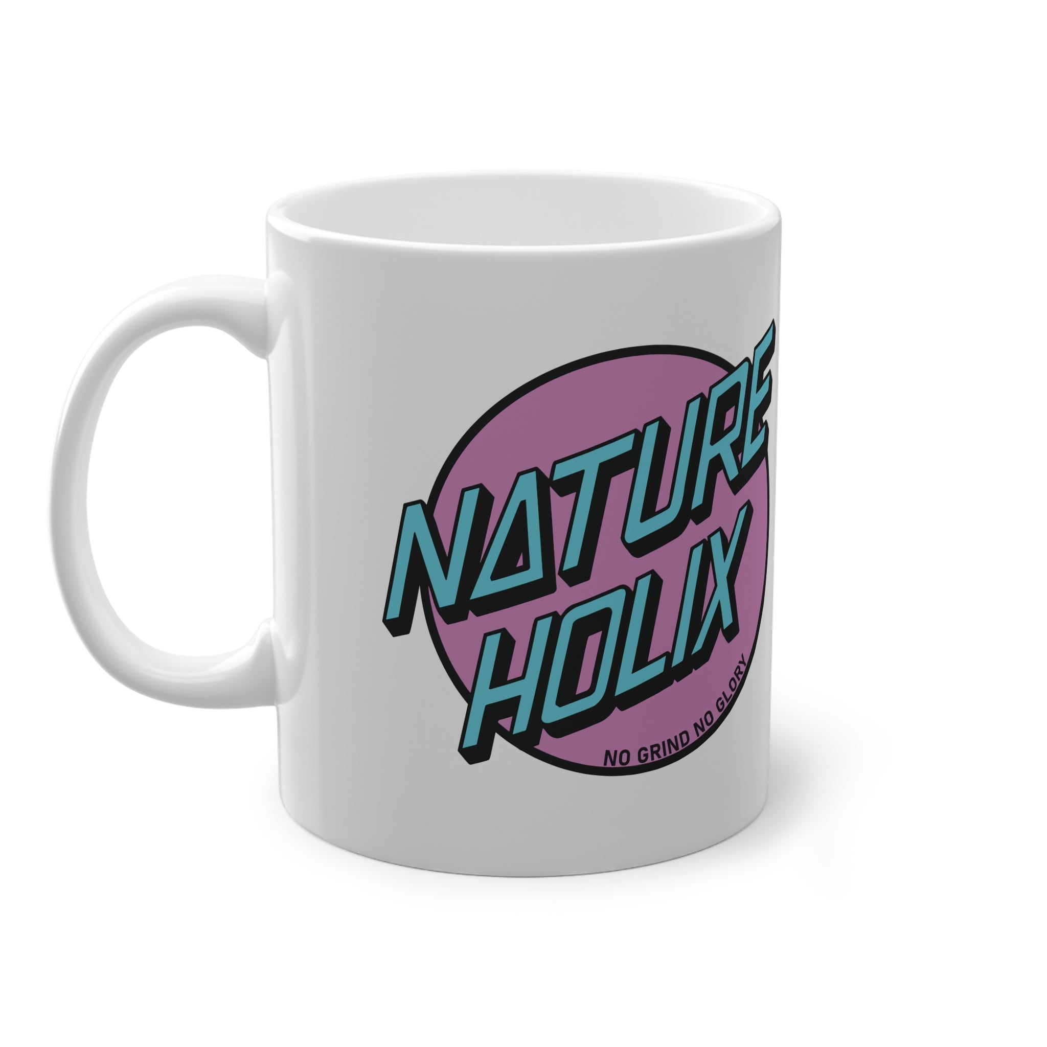 Natureholix Coffee Mug — Retro 90s Style Ceramic Tea Cup