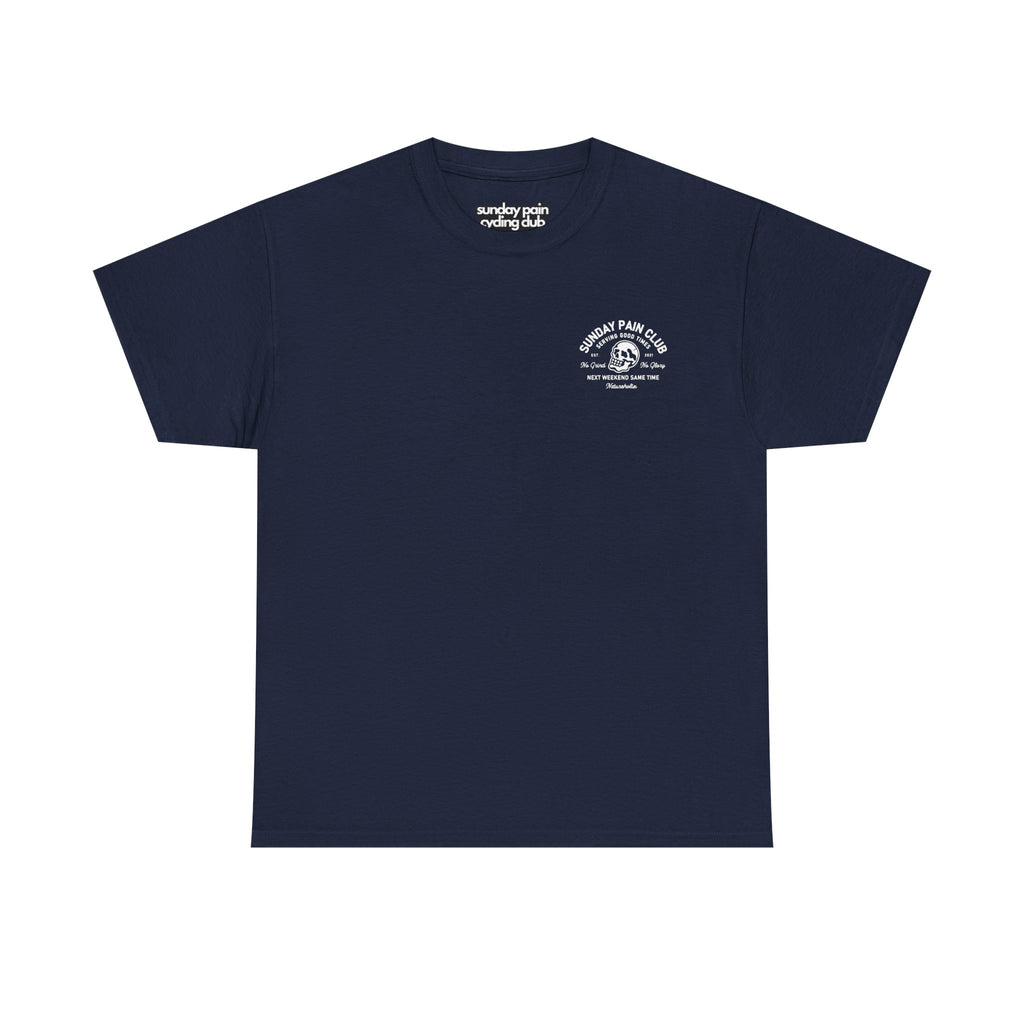 Sunday Pain Club T-Shirt Schwarz – Natureholix Cycling Shirt Herren – Variante in alternativer Farbe