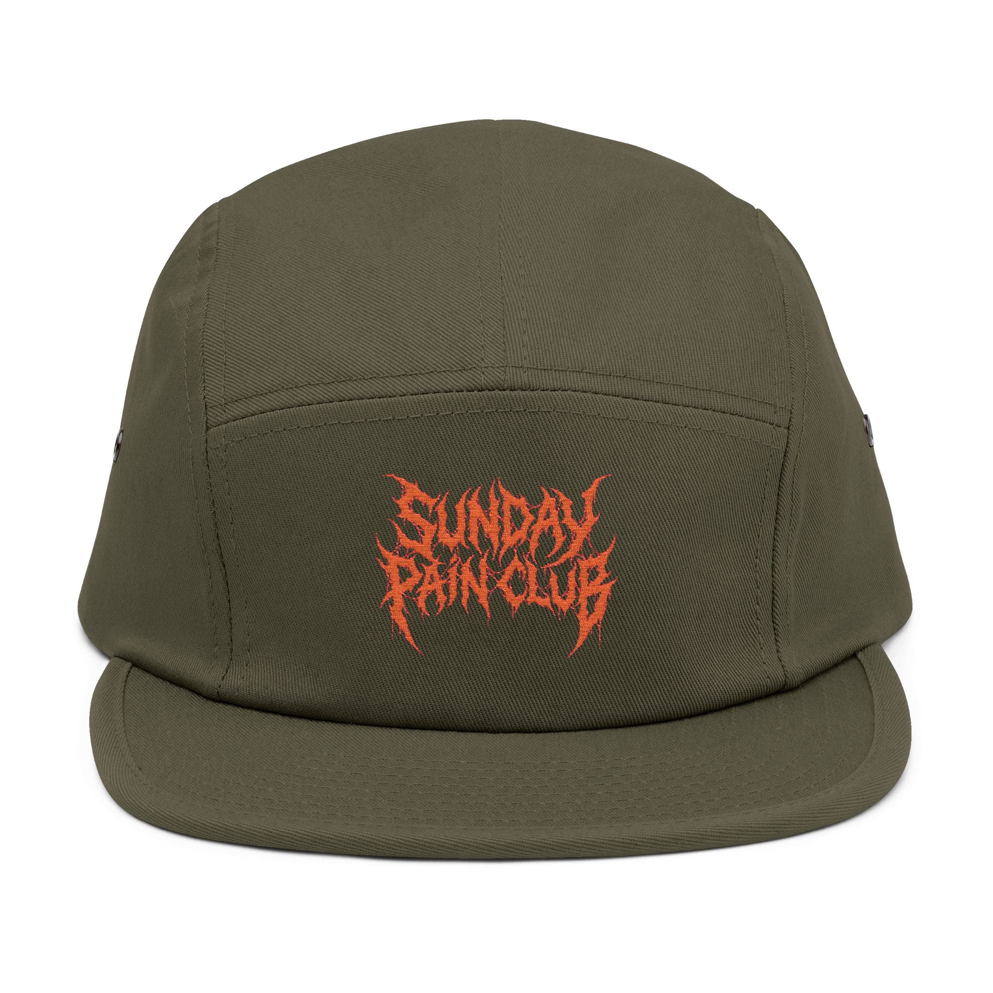 Sunday Pain Club Metal 5-Panel Cap – bestickte Cycling Cap von Natureholix (Ansicht 6)