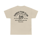 Sunday Pain Club Pastel T-Shirt – Natureholix Cycling Shirt – Print Close-up