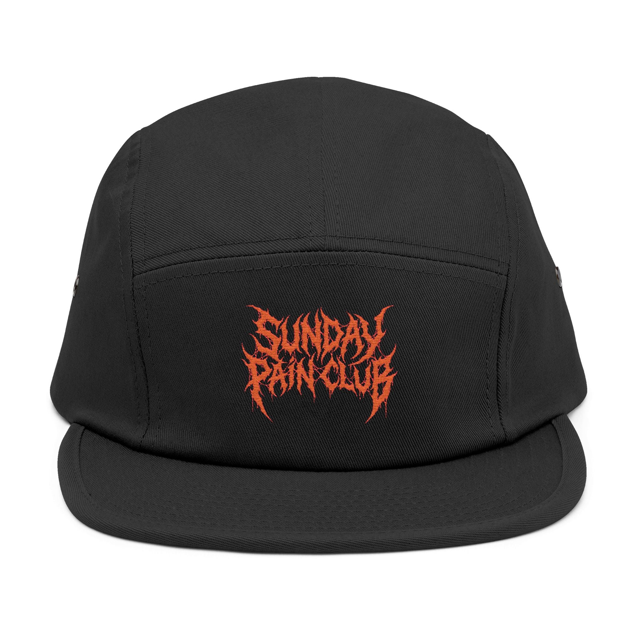 Sunday Pain Club Metal 5-Panel Cap – bestickte Cycling Cap von Natureholix (Ansicht 1)