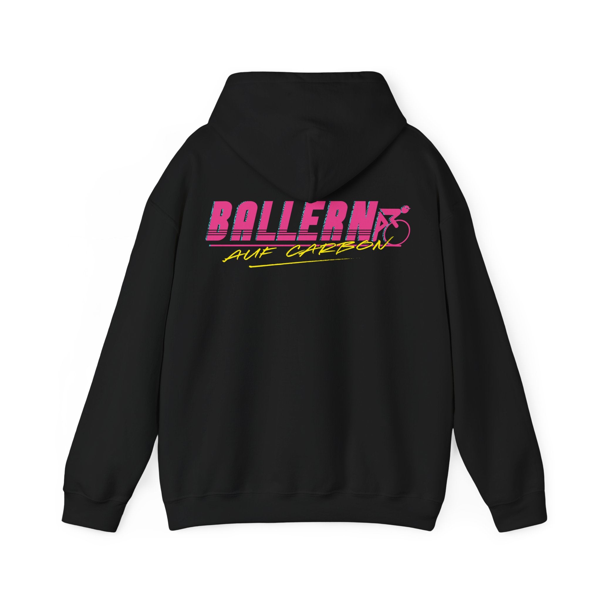 rennrad hoodie Ballern auf Carbon Hoodie – Rennrad Pullover