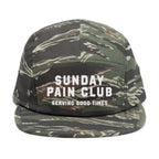 Sunday Pain Club Bold 5-Panel Cap – bestickte Cycling Cap von Natureholix (Ansicht 1)