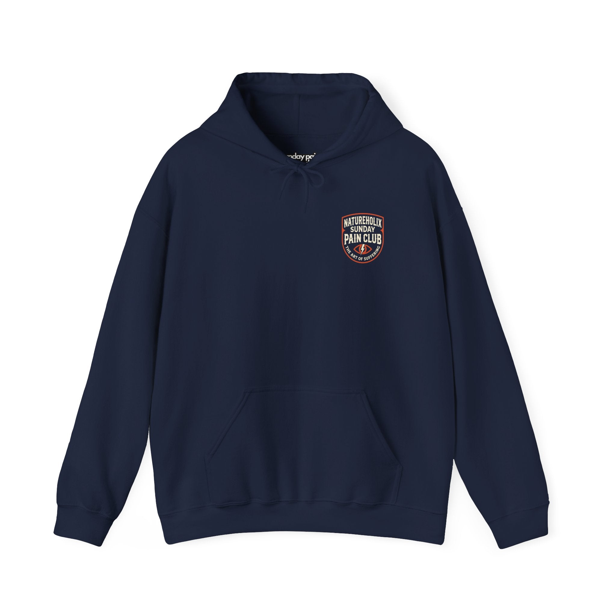 Natureholix Suffer Hoodie – Ultracycling Pullover Herren – Rückseite