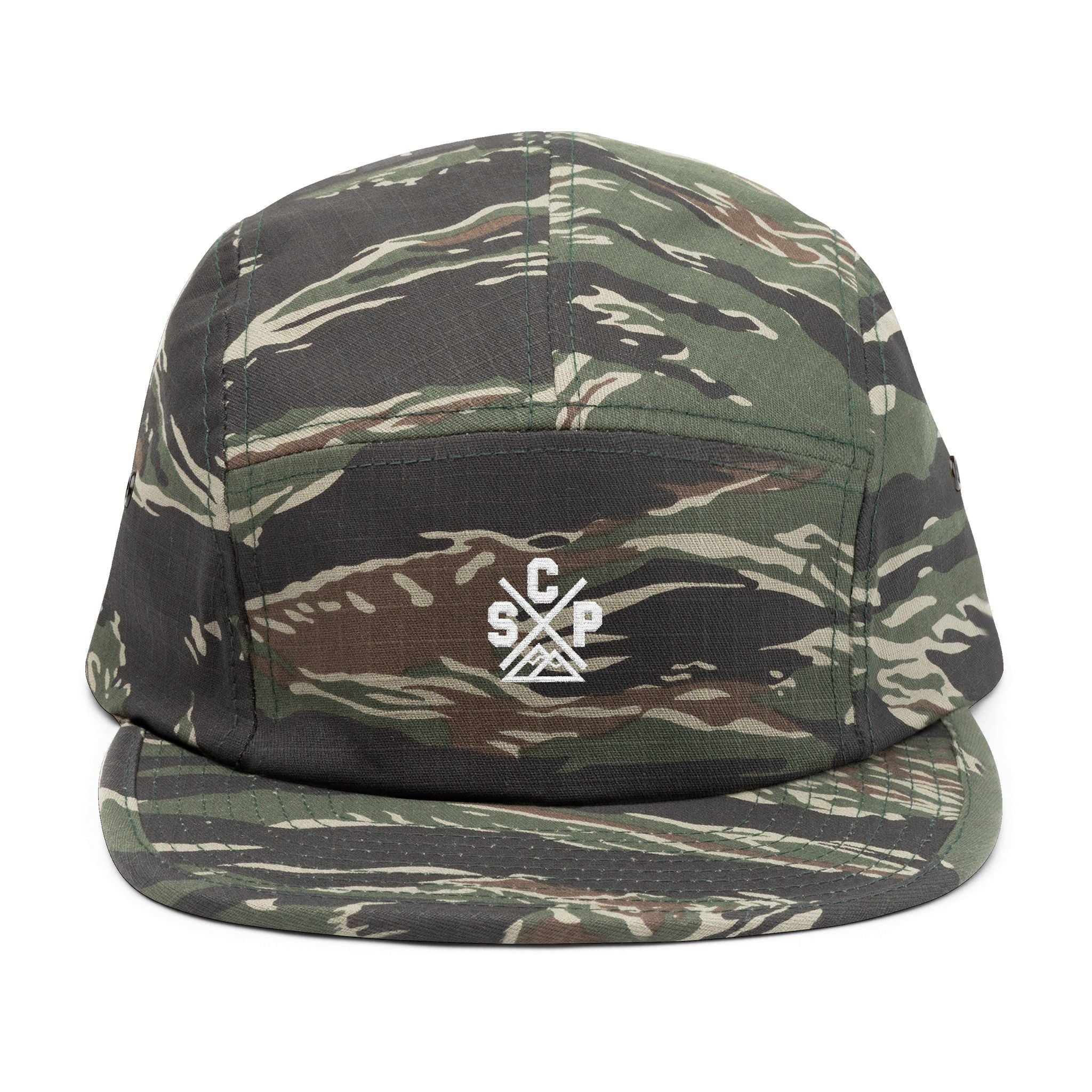 Sunday Pain Club SCP Logo 5-Panel Cap – bestickte Cycling Cap von Natureholix (Ansicht 6)