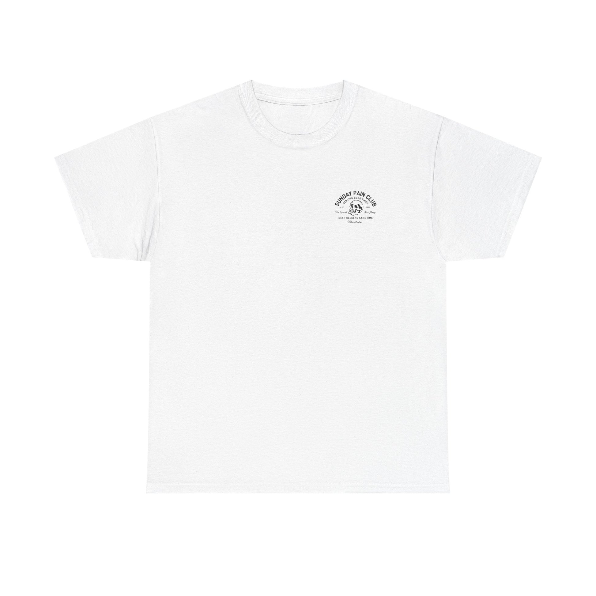 Sunday Pain Club White Shirt
