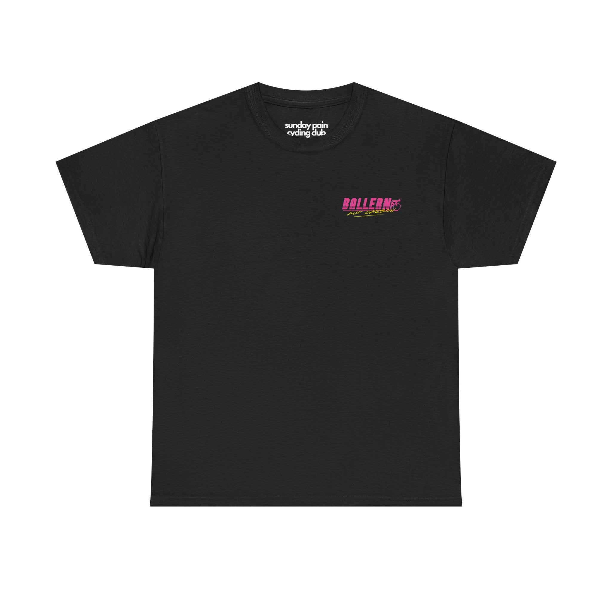 Ballern auf Carbon T-Shirt – Rennrad Shirt