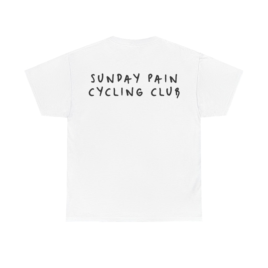 Natureholix Fine Tip T-Shirt Weiß – Cycling Shirt Herren – Detailansicht des Prints