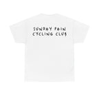 Natureholix Fine Tip T-Shirt Weiß – Cycling Shirt Herren – Detailansicht des Prints