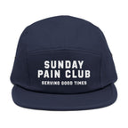 Sunday Pain Club Bold 5-Panel Cap – bestickte Cycling Cap von Natureholix (Ansicht 8)