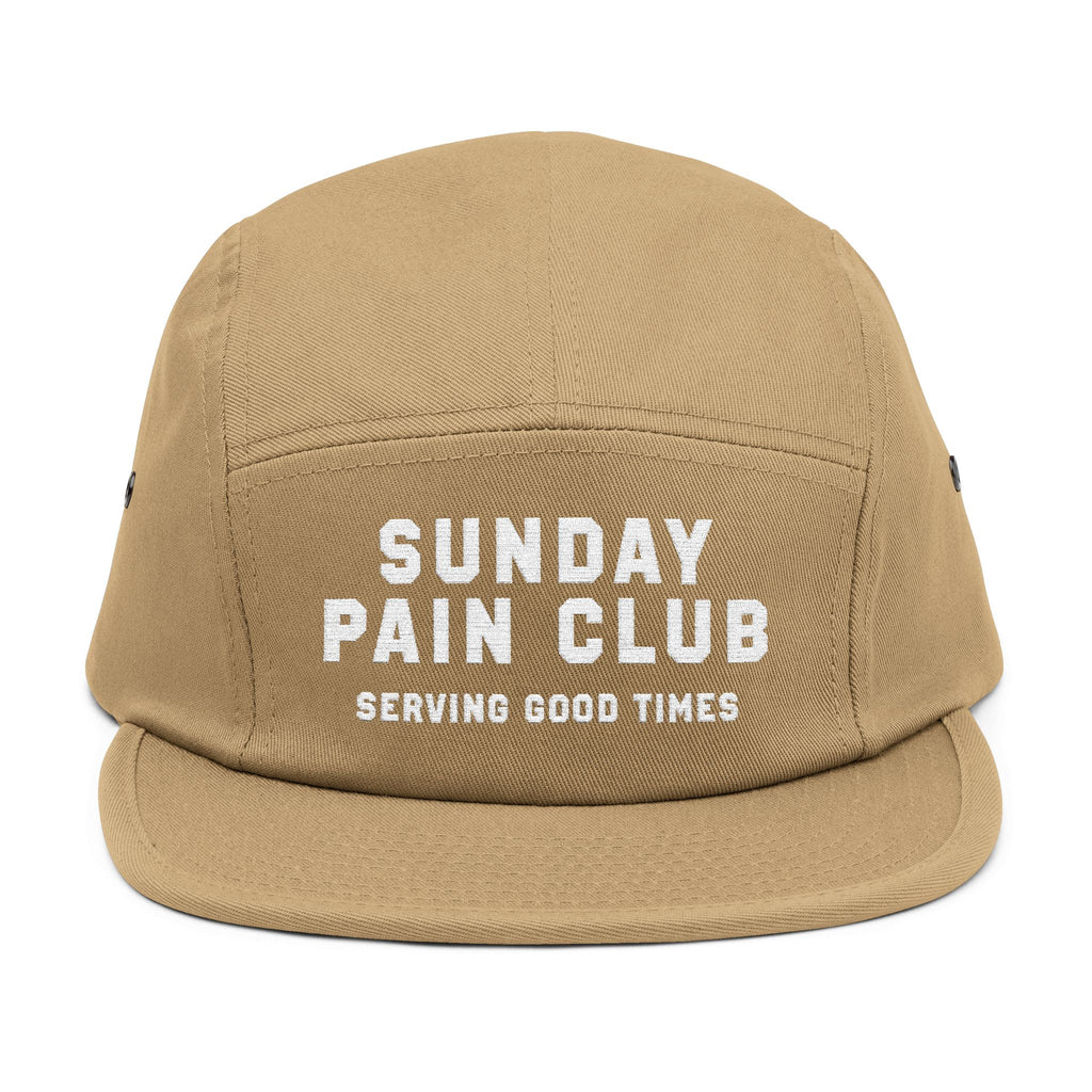 Sunday Pain Club Bold 5-Panel Cap – bestickte Cycling Cap von Natureholix (Ansicht 5)