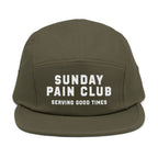 Sunday Pain Club Bold 5-Panel Cap – bestickte Cycling Cap von Natureholix (Ansicht 6)