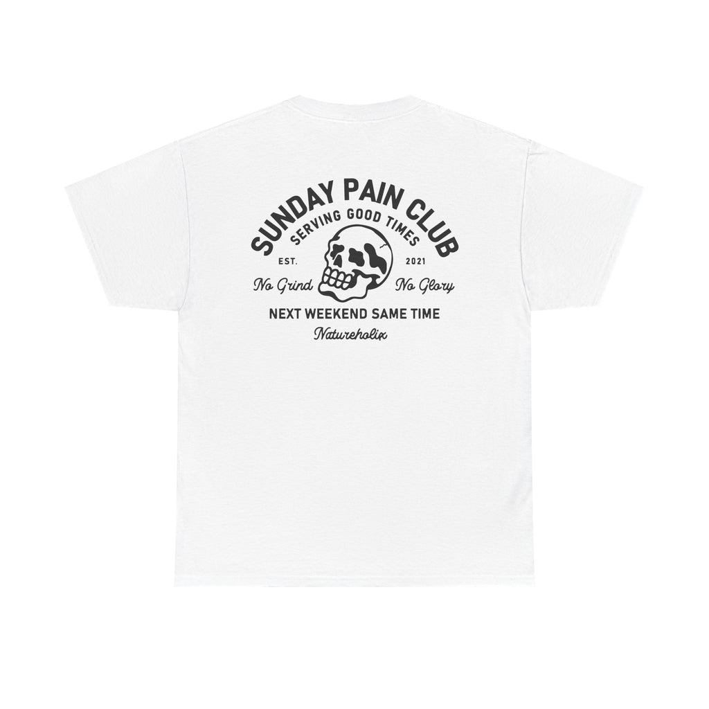 Sunday Pain Club White Shirt