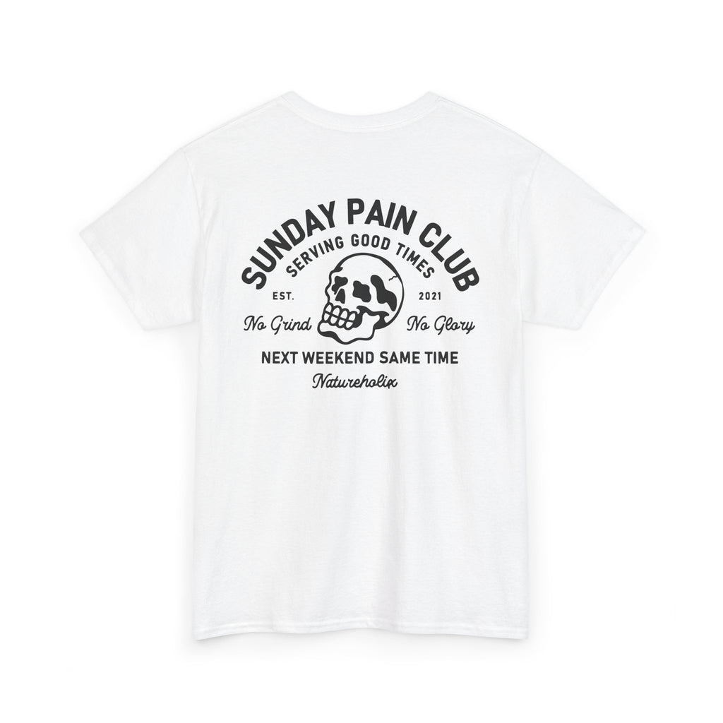 Sunday Pain Club White Shirt