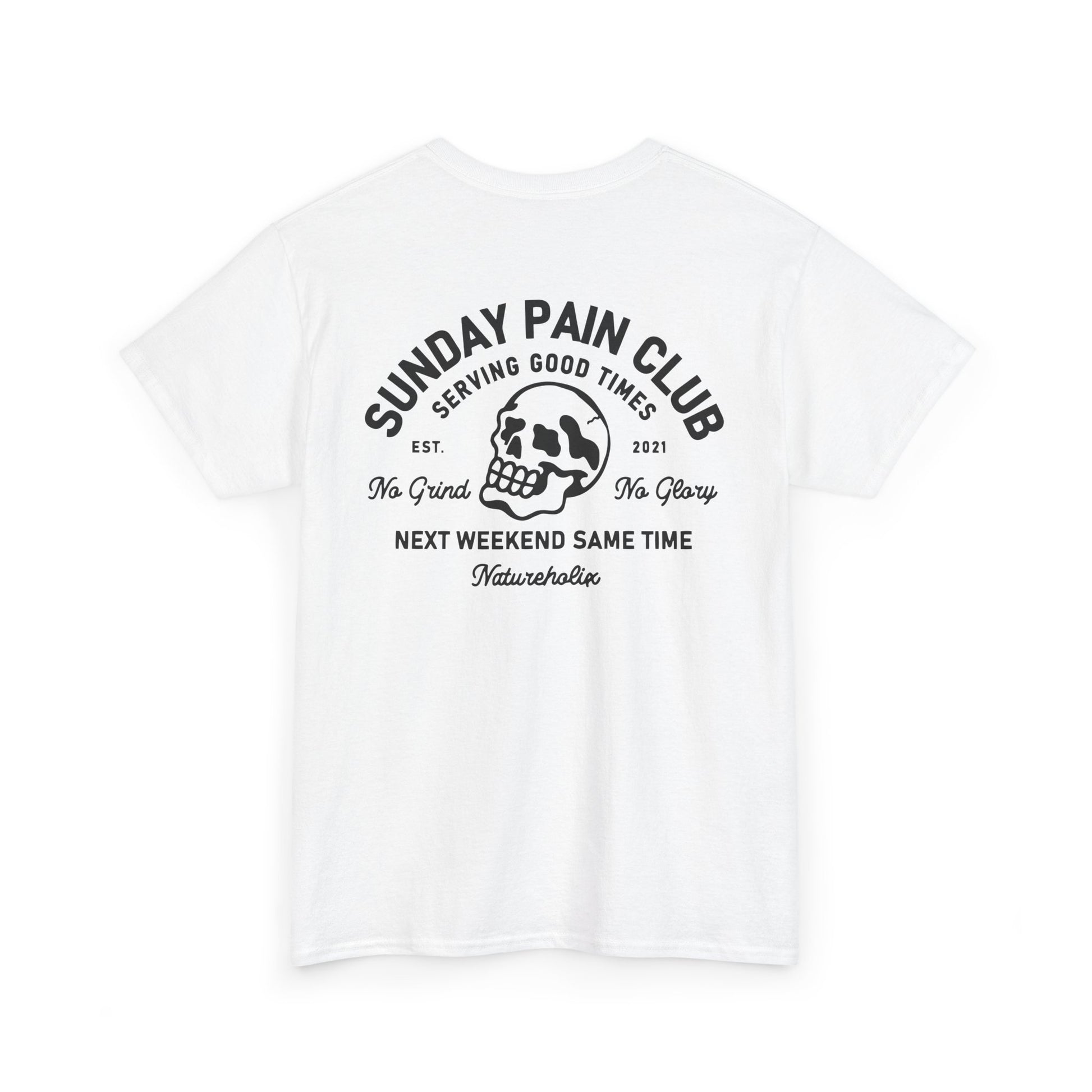 Sunday Pain Club White Shirt